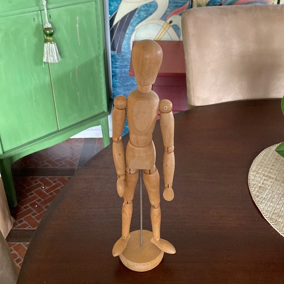 13” drawing mannequin wood - Picture 1 of 2